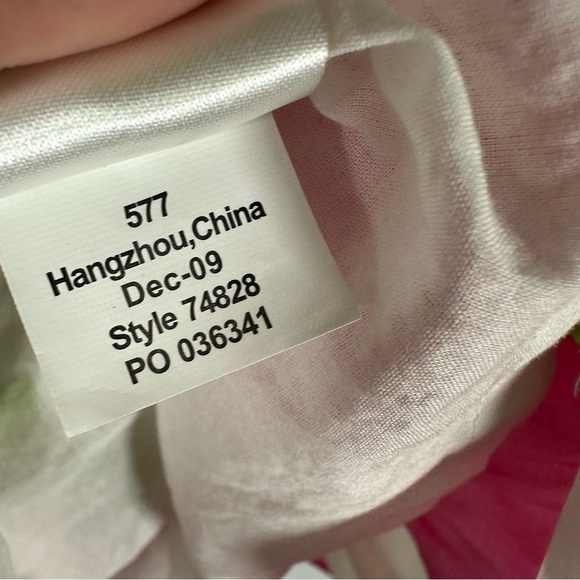 Lilly Pulitzer Silk Cotton Mini Strapless Dress Size 2 Y2K - Picture 5 of 9